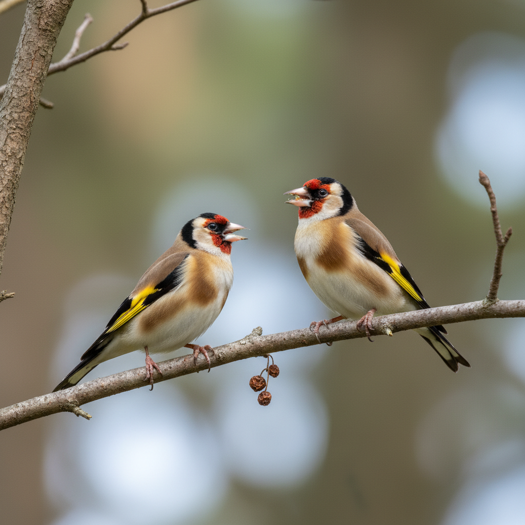 Prachtige vogels in en om het huis